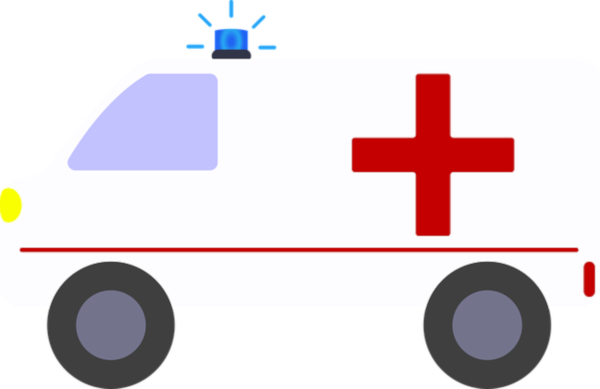 Bild: Krankenwagen - Im Notfall Krankenwagen rufen