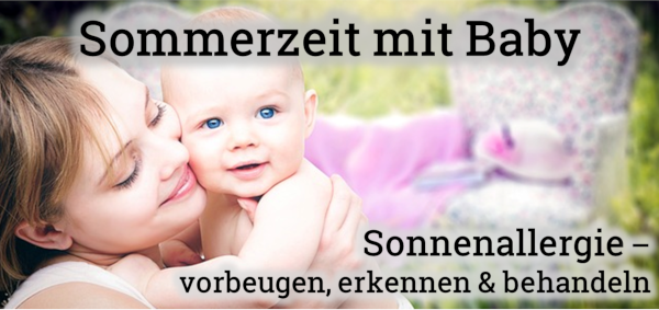 Sonnenallergie beim Baby behandeln Bild: Sonnenallergie beim Baby behandeln