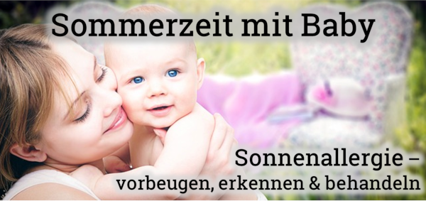 Bild: Sonnenallergie beim Baby behandeln